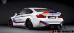 BMW 4-Series Coupe by Liberty Walk 2014 года